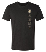 Army Black Knights Premium Tri-Blend Tee Shirt - Vertical United States Military Academy