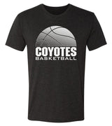 South Dakota Coyotes Premium Tri-Blend Tee Shirt - Coyotes Basketball