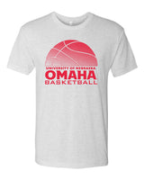 Omaha Mavericks Premium Tri-Blend Tee Shirt - UNO Basketball