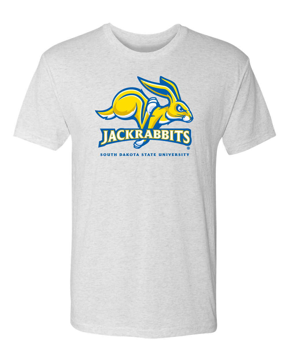 South Dakota State Jackrabbits Premium Tri-Blend Tee Shirt - SDSU Primary Logo