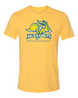 South Dakota State Jackrabbits Premium Tri-Blend Tee Shirt - SDSU Jackrabbits Primary Logo