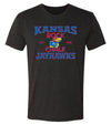 Kansas Jayhawks Premium Tri-Blend Tee Shirt - Rock Chalk Jayhawks