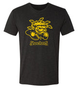 Wichita State Shockers Premium Tri-Blend Tee Shirt - WuShock Logo