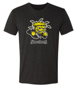 Wichita State Shockers Premium Tri-Blend Tee Shirt - Wu Shock Shockers