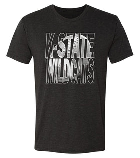 K-State Wildcats Premium Tri-Blend Tee Shirt - K-State Wildcats Football Image