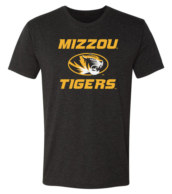 Missouri Tigers Premium Tri-Blend Tee Shirt - Mizzou Tigers Primary Logo
