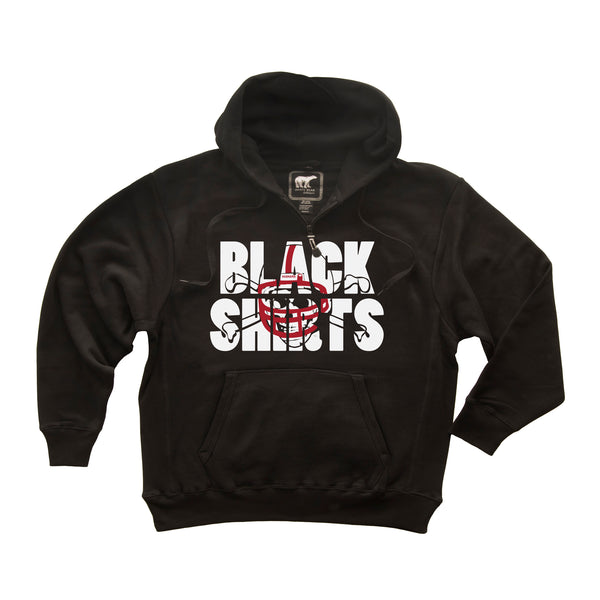 Nebraska Huskers Premium Fleece Hoodie - Football BLACKSHIRTS