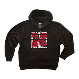 Nebraska Huskers Premium Fleece Hoodie - Tradition Pride Sacrifice