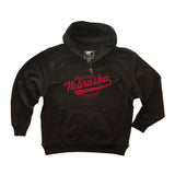 Nebraska Huskers Premium Fleece Hoodie - Script Nebraska Baseball