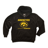 Iowa Hawkeyes Premium Fleece Hoodie - Oval Tigerhawk - Expect Excellence