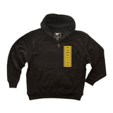 Iowa Hawkeyes Premium Fleece Hoodie - Vertical Stripe HAWKEYES
