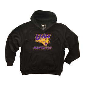Northern Iowa Panthers Premium Fleece Hoodie - Purple and Gold Primary Logo