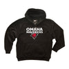 Omaha Mavericks Premium Fleece Hoodie - Omaha Mavericks with Bull