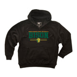 NDSU Bison Premium Fleece Hoodie - Bison 3-Stripe