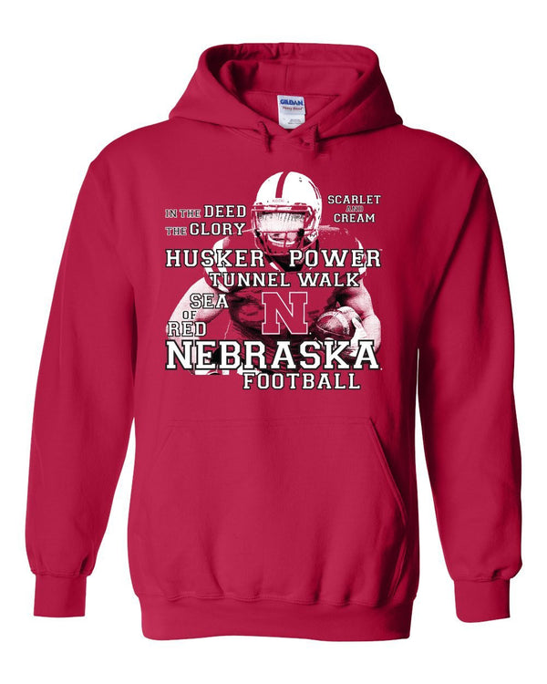 Nebraska Cornhuskers Football Traditions Hooded Sweatshirt