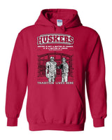 Nebraska Cornhuskers Football Tradition Lives Here Berringer & Osborne Hooded Sweatshirt