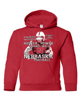 Nebraska Cornhuskers Football Traditions Youth Hooded Sweatshirt