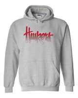 Nebraska Cornhuskers Legacy Script "Huskers" Hooded Sweatshirt