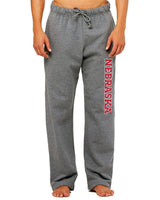 Premium University of Nebraska Huskers "NEBRASKA" Sweatpants