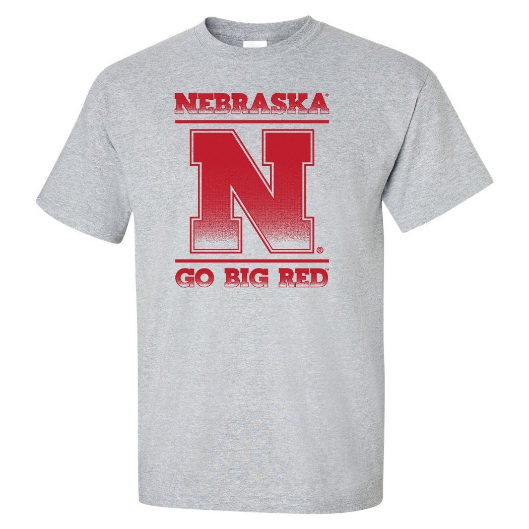 Nebraska Cornhuskers "Nebraska N GO BIG RED" Tee Shirt