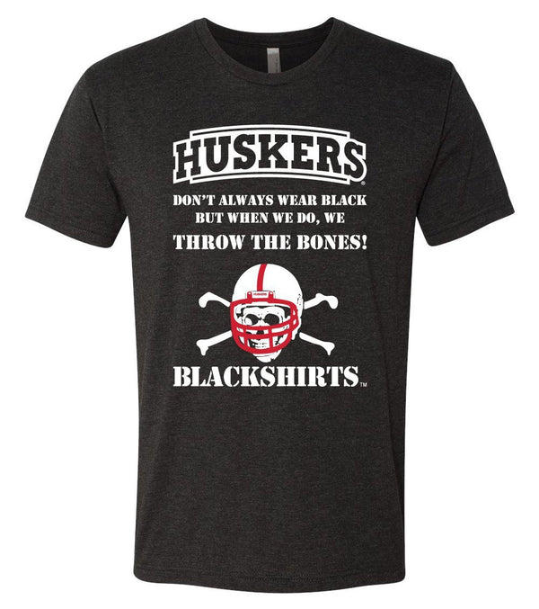 Premium Tri-Blend Nebraska Football Blackshirts 
