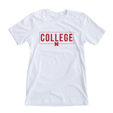 UNL COLLEGE TEE - UNIVERSITY OF NEBRASKA TSHIRT