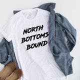NORTH BOTTOMS BOUND - NEBRASKA TAILGATING TEE