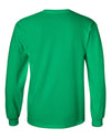 North Texas Mean Green Long Sleeve Tee Shirt - Mean Green Football Laces