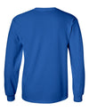 Creighton Bluejays Long Sleeve Tee Shirt - Script Bluejays Full Color Fade