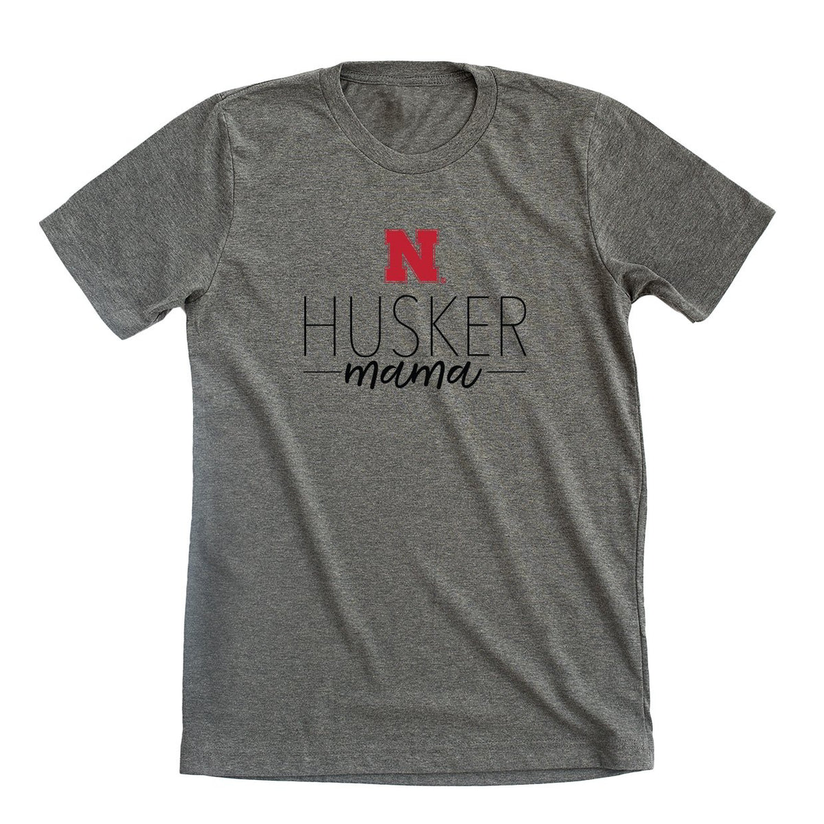 HUSKER MAMA TEE - NEBRASKA HUSKER MOM SHIRT