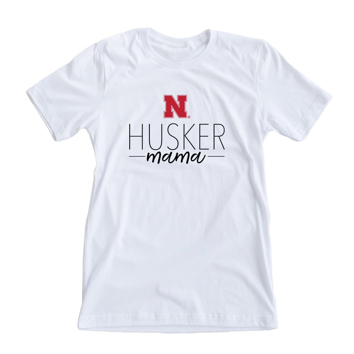 HUSKER MAMA TEE - NEBRASKA HUSKER MOM SHIRT