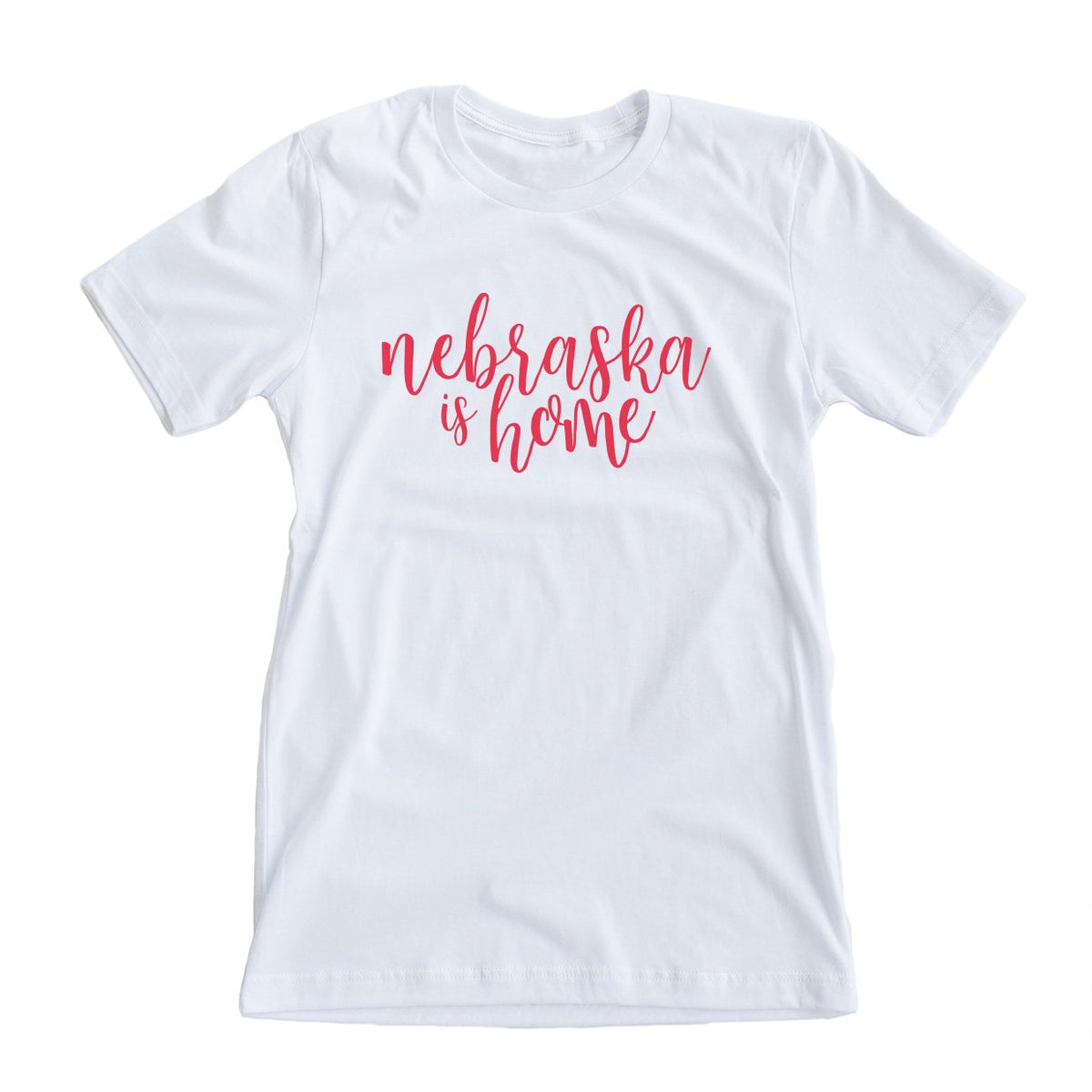 NEBRASKA IS HOME TEE - NEBRASKA STATE SHIRT