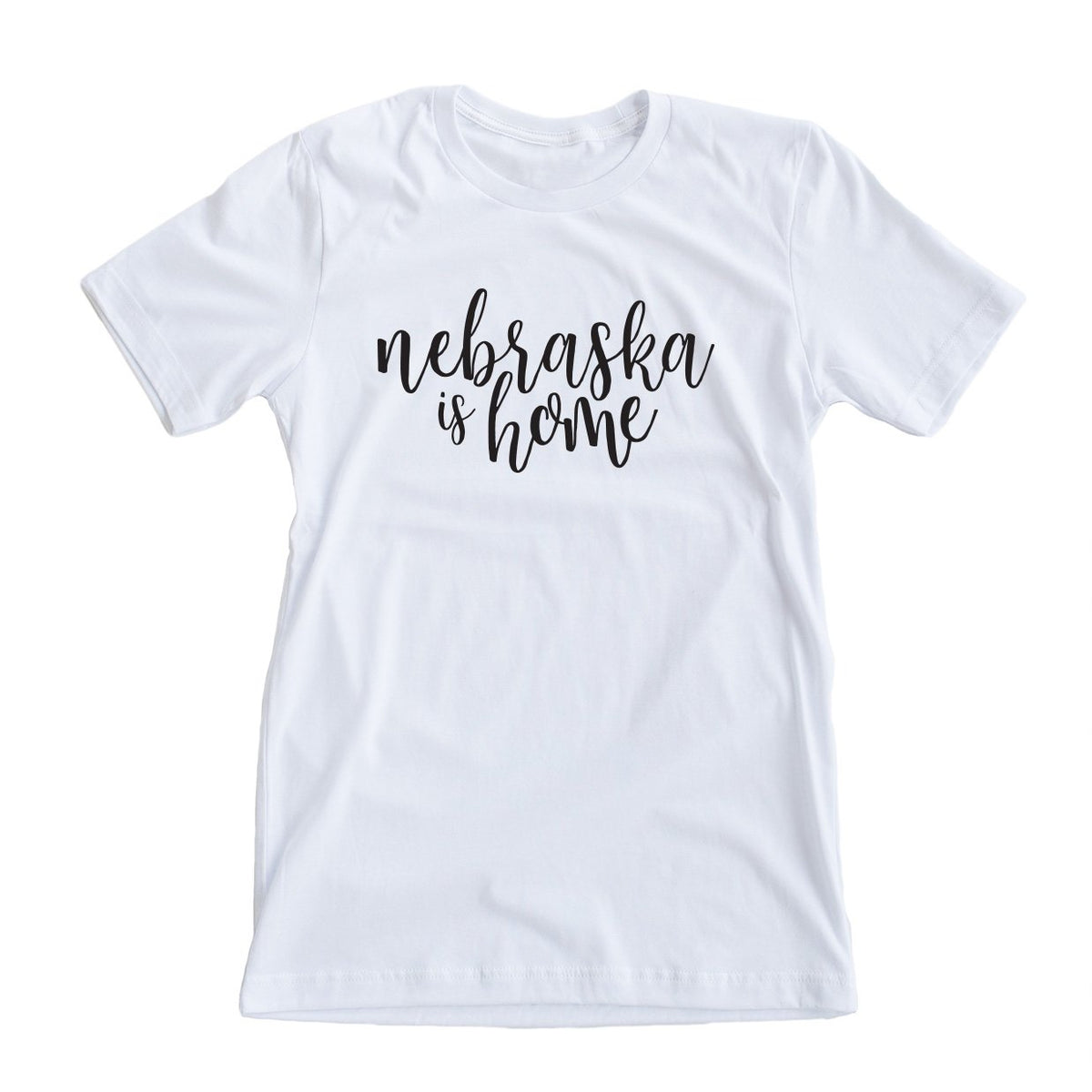 NEBRASKA IS HOME TEE - NEBRASKA STATE SHIRT
