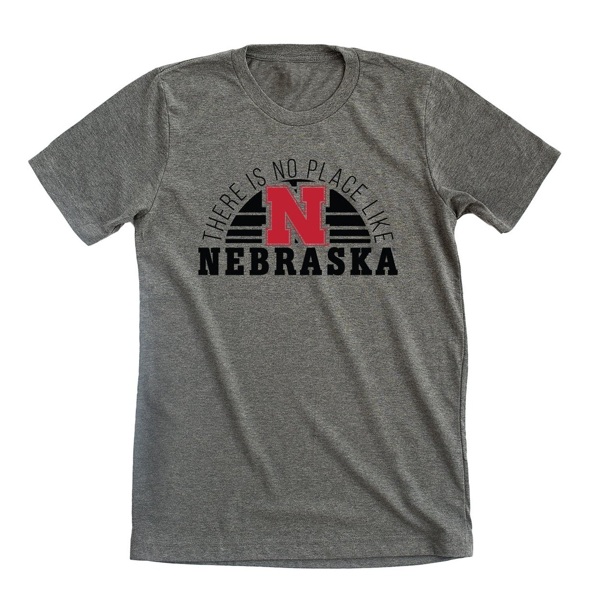 NO PLACE LIKE NEBRASKA - NEBRASKA GAMEDAY TRADITION TEE