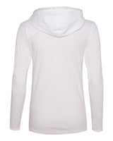 Women's South Dakota Coyotes Long Sleeve Hooded Tee Shirt - SD Coyote Paw