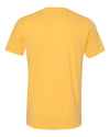 Iowa Hawkeyes Premium Tri-Blend Tee Shirt - Striped Hawkeyes Football Laces