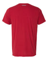 Premium Ultra-Soft Tri-Blend Nebraska Huskers x 3 Baseball Tee Shirt