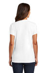 Women's Nebraska Huskers Premium Tri-Blend Tee Shirt - Striped HUSKERS Football Laces