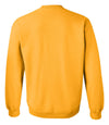 Iowa State Cyclones Crewneck Sweatshirt - ISU Fade Red on Gold