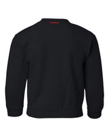 Nebraska Rainbow Outline N Youth Crewneck Sweatshirt