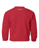 Vertical "NEBRASKA" Youth Crewneck Sweatshirt