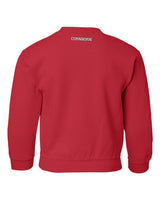 Nebraska Volleyball 5-Time National Champions Youth Crewneck Sweatshirt