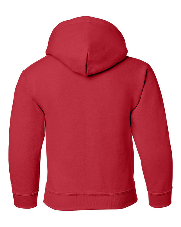 Utah Utes Youth Hooded Sweatshirt - Arch UTES 3 Stripe Logo