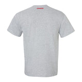 Nebraska Tee Shirt Red White And Blue Script Huskers