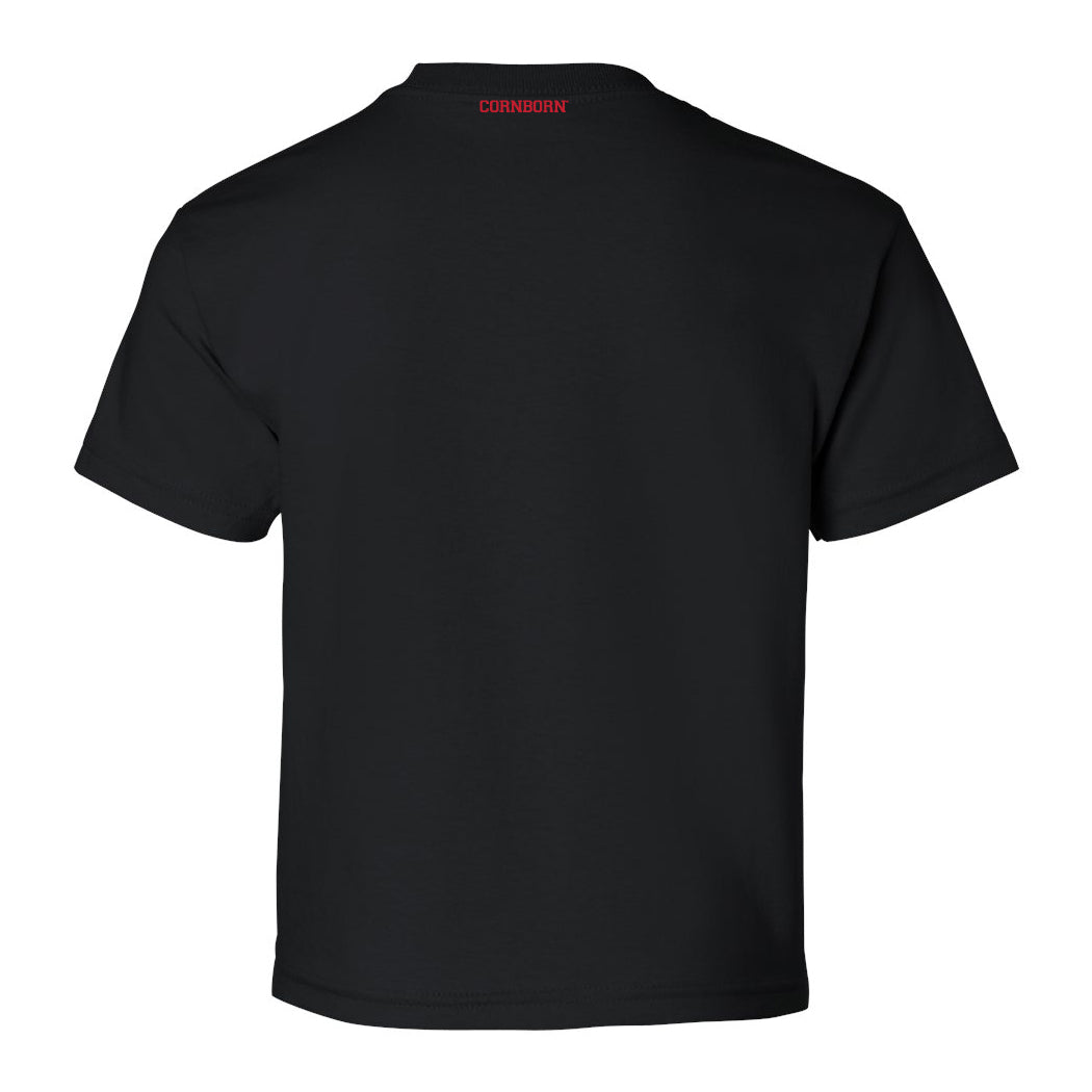 Nebraska Youth Boys Tee Shirt - CORNBORN - Forever a Nebraskan