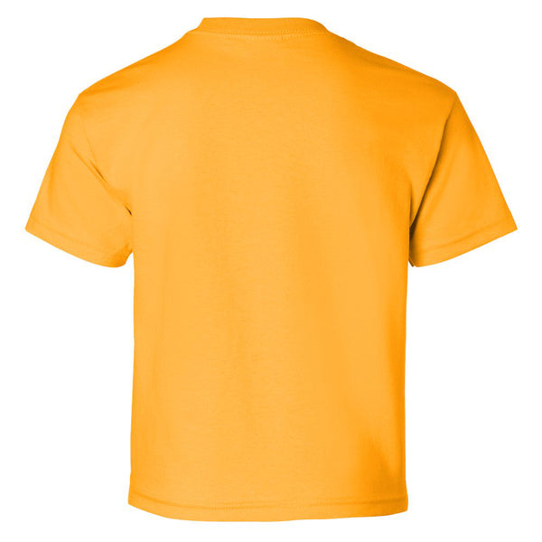 Iowa Hawkeyes Boys Tee Shirt - Iowa Football Helmet on Gold