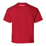 Nebraska Husker Tee Shirt Youth Boys - CornBorn Forever a Nebraskan