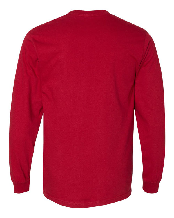 Miami University RedHawks Long Sleeve Tee Shirt - Vertical Miami Univeristy RedHawks