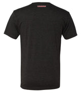 Nebraska Husker Tee Shirt Premium Tri-Blend - HUSKERS Stripe N