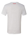 Nebraska Rainbow Outline N Premium Tri-Blend Tee Shirt